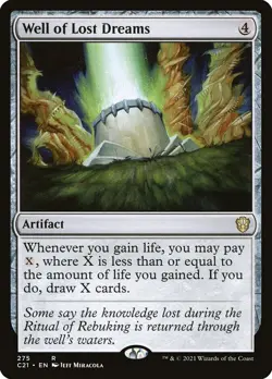 MTG - Well of Lost Dreams - Commander 2021 - X1 - (NM) - #M6453 - Image 1