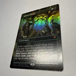 X1 borderless foil Sylvan Library SPG - Image 1