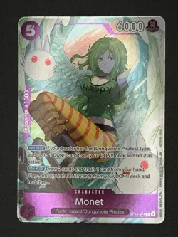 Monet Dash Pack Promo OP14-074 One Piece TCG English NM Foil - Image 1