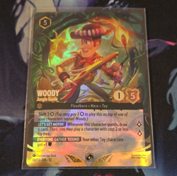 Ravensburger Disney Lorcana TCG Woody - Jungle Guide Foil Amber #54 English - Image 1