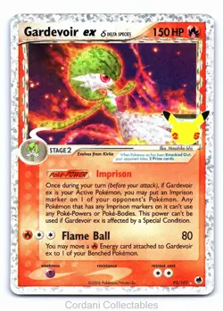 Gardevoir EX 93/101 - SWSH Celebrations 25th - Pokemon Card - Near Mint - Image 1