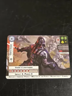 Star Wars Legion Darth Vader Top 16 Promo Card - Image 2