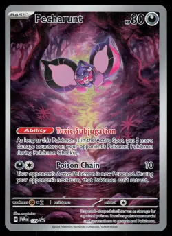 Pecharunt 129 Ultra Rare Pokemon Black Star Promos NM - Image 1