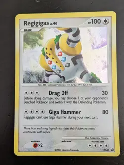 Light Play - Regigigas DP40 - Black Star Promo - Pokemon Card - Image 1