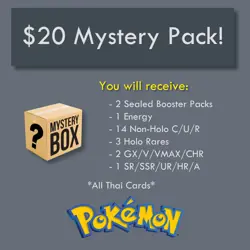 Pokemon Cards $15 Mystery Packs with Thai Booster Packs! - Image 2