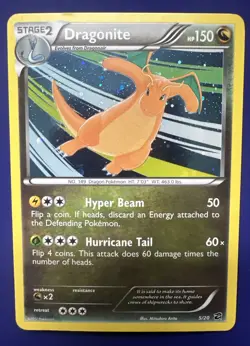 Pokemon TCG Dragonite Holo Rare Card Dragon Vault 5/20 MP - Image 2