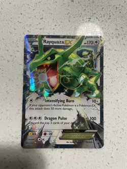 Rayquaza EX 75/108 XY Roaring Skies Holo TGC Pokemon Card - Image 1