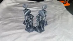 Set of 4 Myr Token Figurine MTG creature token model - Image 3