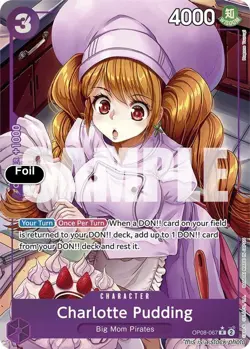 Charlotte Pudding (Parallel) [OP08 - OP08-067] - NM [Foil] TCG One Piece - Image 1