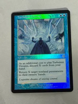 MTG FOIL Turbulent Dreams Torment Magic the Gathering - Image 1