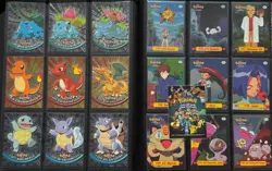 Pokemon TOPPS Series 1 - Complete Sunray embossed Silver HOLO set 90/90 - EXC - Image 2