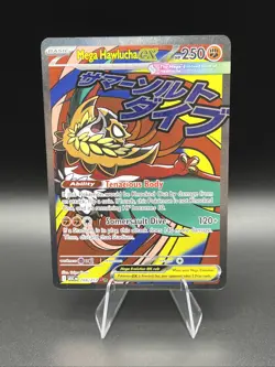 Mega Hawlucha ex 268/217 Mega Attack Rare Ascended Heroes Pokemon Near Mint - Image 1