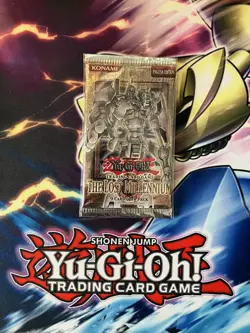 Yugioh The Lost Millennium 1st Edition Booster Pack English Factory Sealed X 3 - Image 1