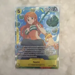Bandai One Piece CCG Nami EB03-053 SR Special Foil Heroines Edition EN - Image 1