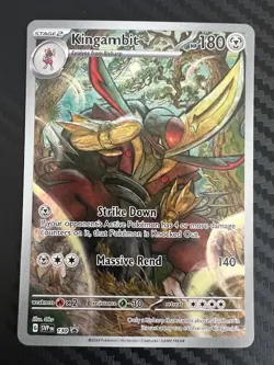 Pokemon TCG Kingambit SVP 130 Black Star Promo SV: Shrouded Fable NM - Image 1
