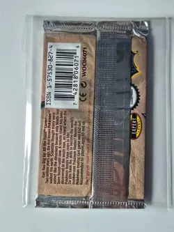 Pokemon Fossil Booster Pack Sealed Artwork Zapdos - Image 2