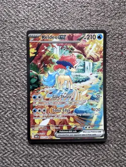 Pokemon TCG Keldeo ex 167/086 SV: White Flare Special Illustration Rare - Image 1