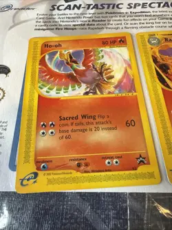 Pokemon TCG Scan-Tastic Spectacular e-Reader Series Ho-oh Rapidash Promo SEALED - Image 2
