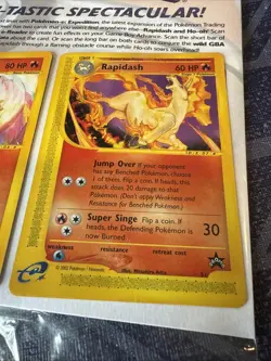 Pokemon TCG Scan-Tastic Spectacular e-Reader Series Ho-oh Rapidash Promo SEALED - Image 3