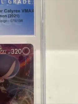 2021 Pokemon Shadow Rider Calyrex VMAX holo Chilling Reign 075/198 - CGC 9.5 - Image 2