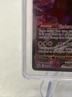 2021 Pokemon Shadow Rider Calyrex VMAX holo Chilling Reign 075/198 - CGC 9.5 - Image 4