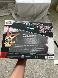 Pokemon TCG Unova Victini Illustration Collection Box Black Bolt White Flare - Image 2