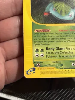 Venusaur 68/165 Set Expedition Rare Card Pokemon English Good Played - Image 2