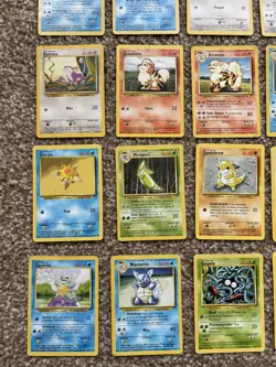 25 Vintage Pokemon Cards Lot – Base Set (Classic TCG) - Image 2