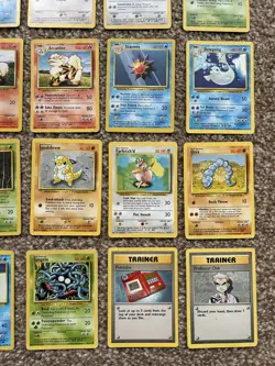 25 Vintage Pokemon Cards Lot – Base Set (Classic TCG) - Image 3