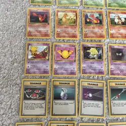 Pokemon TCG Bundle Joblot Vintage 63 Cards No Duplicates Base Set Jungle Rocket - Image 5
