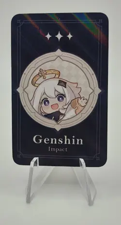Carte Genshin Impact Chevreuse Anime Manga Holo Foil Card Waifu Sexy Girl Prism - Image 2
