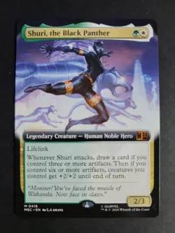 Shuri, the Black Panther (Extended Art) Mythic Marvel Super Heroes Commander - Image 1