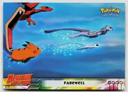 Farewell #39 Topps The First Movie Trading Cards Pokemon LP - Image 1