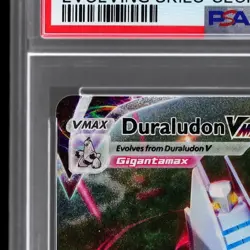 2021 Pokemon Sword And Shield Evolving Skies Duraludon Vmax PSA 10 Secret Rare - Image 4
