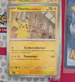 Pokemon Pikachu At The Museum x Natural History London Jumbo Card - Sealed x5 - Image 4