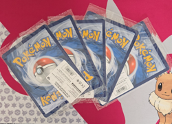 Pokemon Pikachu At The Museum x Natural History London Jumbo Card - Sealed x5 - Image 5