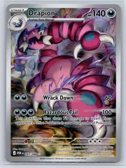 Drapion 097/088 Holo Illustration Rare Perfect Order Pokemon Holo Near Mint - Image 1