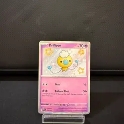 Drifloon - 155/091 (Pokemon TCG, Paldean Fates, Shiny Rare, English) - Image 1