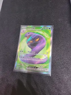 Pokemon Arbok EX 185/165 Scarlet & Violet 151 Ultra Rare - Image 1