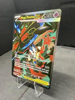 Mega Floette ex 101/086 Me04: Chaos Rising Holo Ultra Rare Pokemon Pack Fresh - Image 3