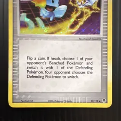 Pokemon Reversal Uncommon Reverse Holo 97/112 EX FireRed LeafGreen 2004 - Image 3