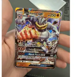 The Pokemon Company Machamp GX 64/147 SM Burning Shadows Holo Ultra Rare ENG - Image 1