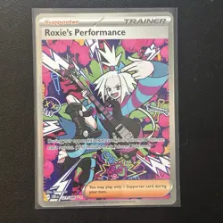 Pokemon TCG Roxie’s Performance Chaos Rising Special Illustration Rare 121/086 - Image 1