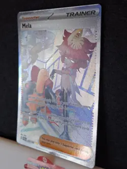 Mela 254/182 Sv04: Paradox Rift Holo Special Illustration Rare Pokemon TCG NM - Image 3