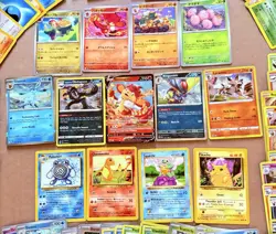 450 Pokemon TCG Card Lot 300 Bulk+100 Reverse Holos/Rare + 4 EX Modern No energy - Image 3