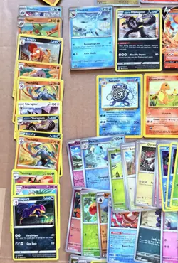 450 Pokemon TCG Card Lot 300 Bulk+100 Reverse Holos/Rare + 4 EX Modern No energy - Image 4