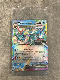 Pokemon TCG Surprise Box Promo #023/131 Vaporeon ex SEALED - Image 1
