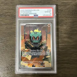 2025 Pokemon Mega Evolution Marshadow Illustration Rare #146/132 PSA 10 GEM MINT - Image 1