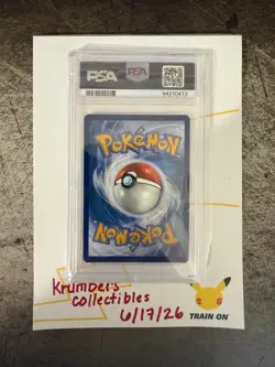 Pokemon TCG Mew ex Scarlet & Violet: Paldean Fates 232/091 Holo Special PSA 9 - Image 2
