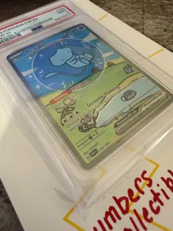 Pokemon TCG Mew ex Scarlet & Violet: Paldean Fates 232/091 Holo Special PSA 9 - Image 4